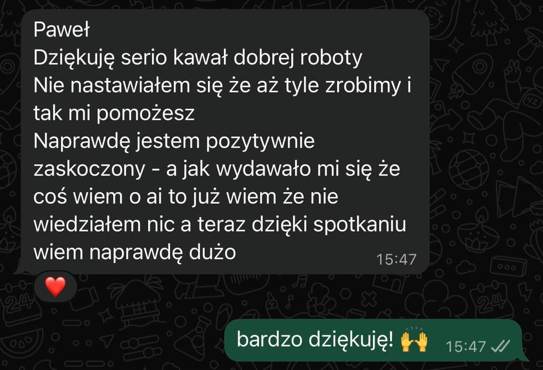 Opinia uczestnika konsultacji o zakresie zrealizowanej pracy